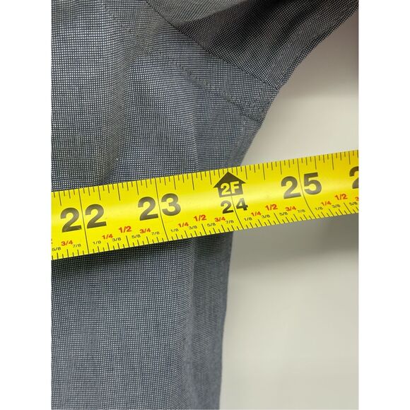 Untuckit Button Up Shirt Men Size XXL Blue Non Iron Long Sleeve - Picture 10 of 11